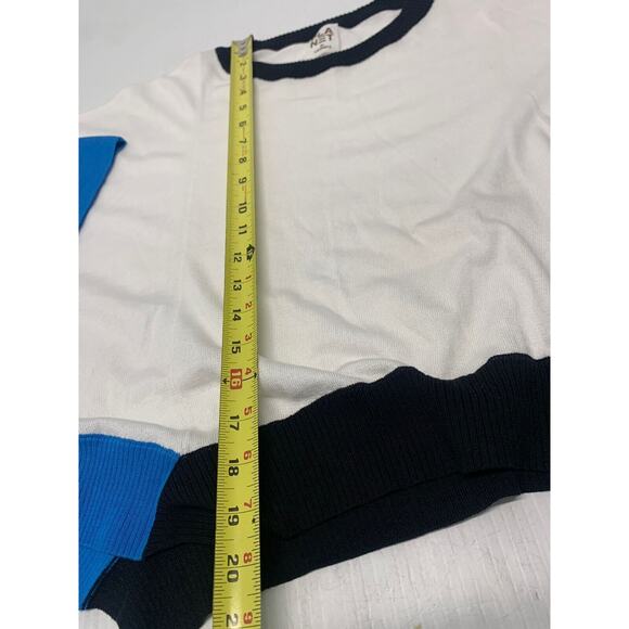 Planet Lauren G Blouse Long Sleeve White One Size Women's A98 - Picture 4 of 7